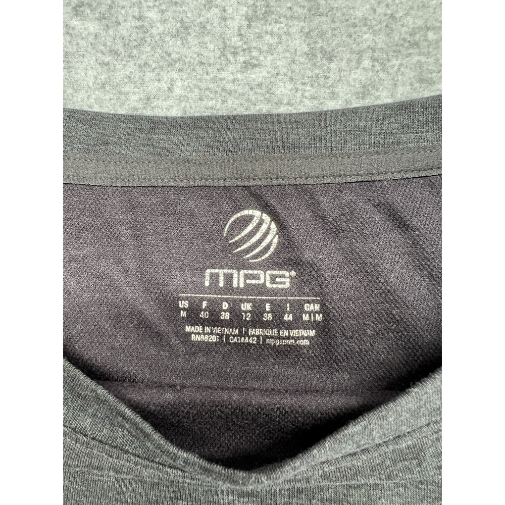 Mondetta Performance Gear MPG Women's Sz M Pouch Pocket Sweatshirt Grey Wool - Picture 4 of 12